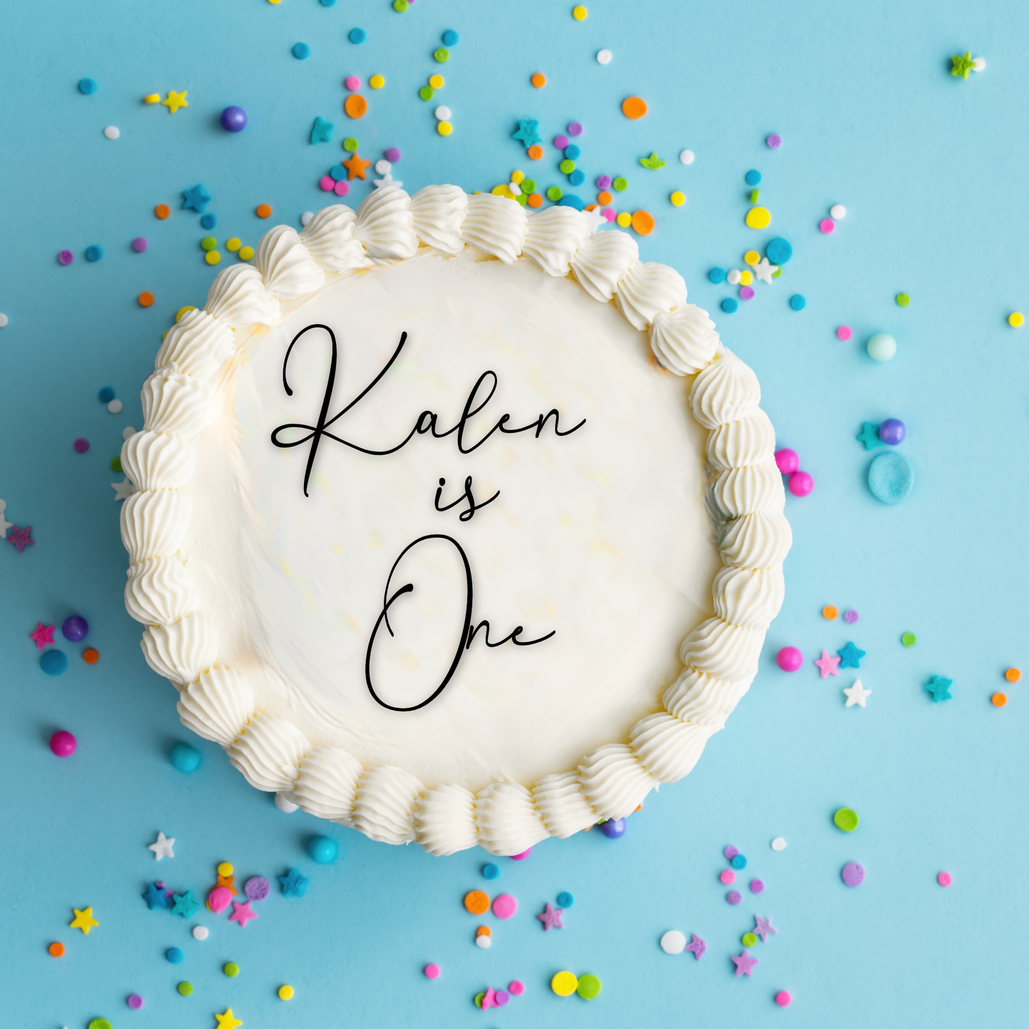 name is one cake charm