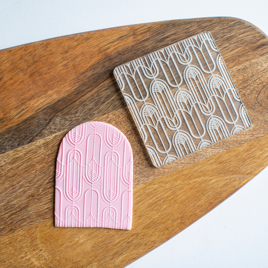 Deco Pill Pattern Fondant Embosser - Harwill & Fox