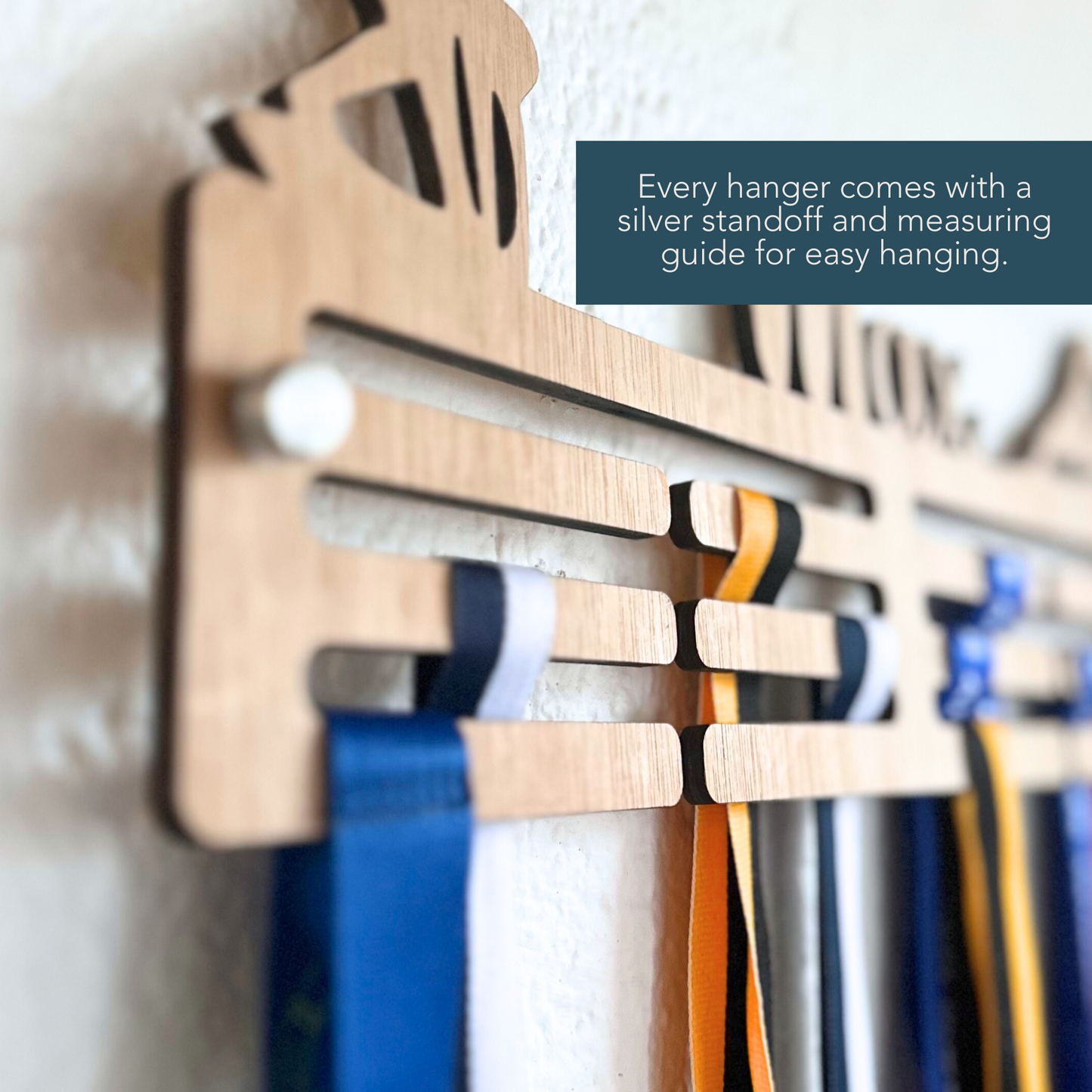 Personalised Swimming Medal Hanger - Harwill & Fox