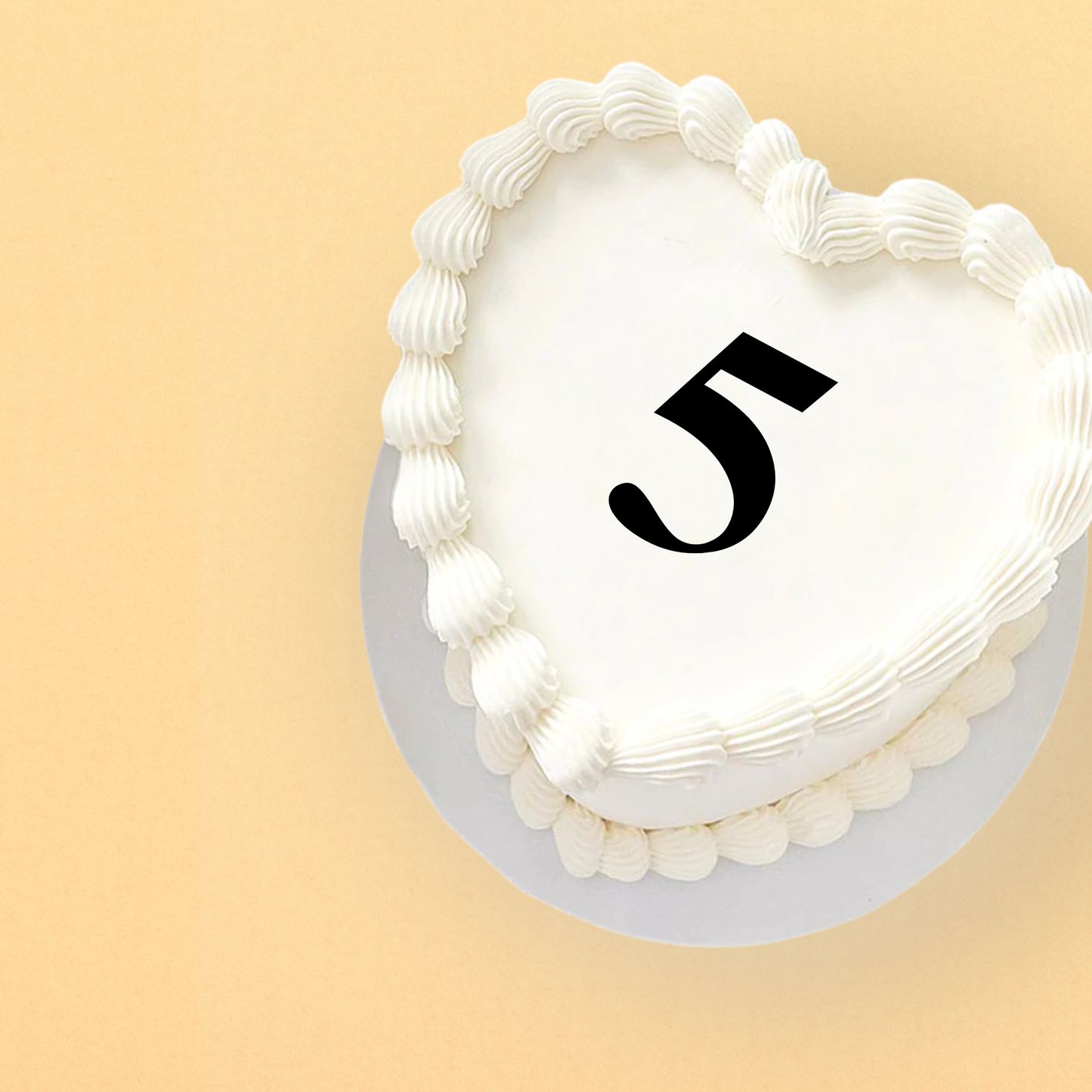 Custom Age Acrylic Cake Charm - Harwill & Fox