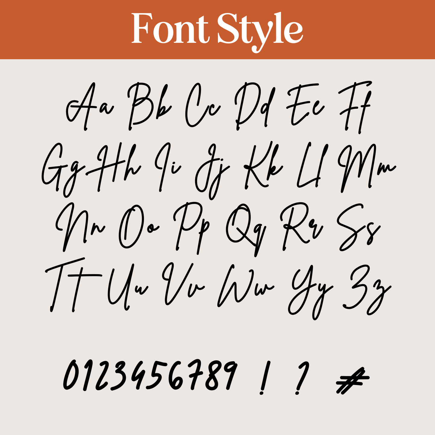 Custom Text Acrylic Cake Charm - Harwill & Fox