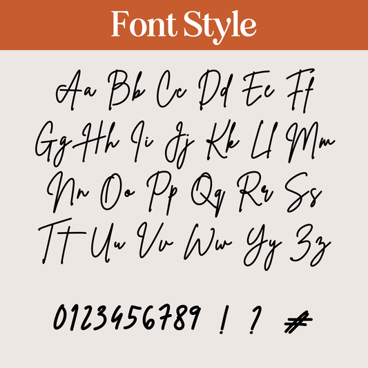 Custom Text Acrylic Cake Charm - Harwill & Fox