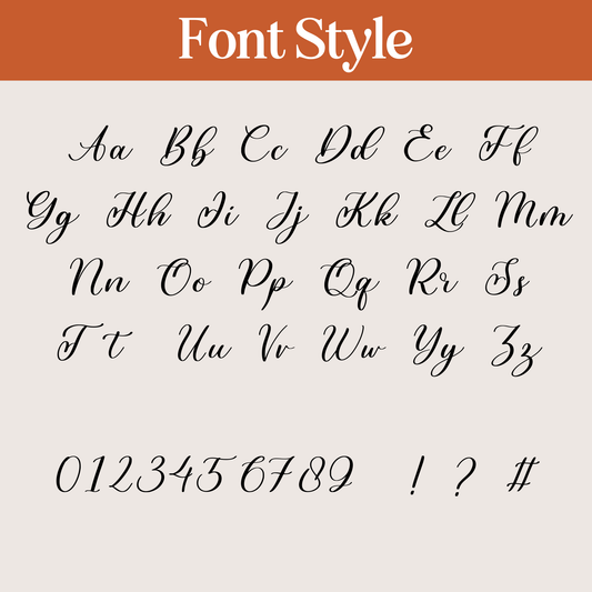 Custom Text Acrylic Cake Topper - Harwill & Fox