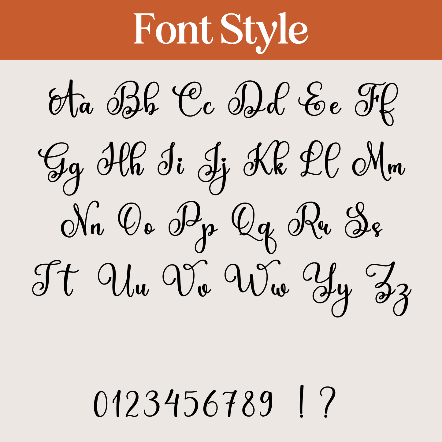 Custom Text Acrylic Cake Charm - Harwill & Fox