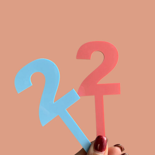 Number Cake Topper - Harwill & Fox