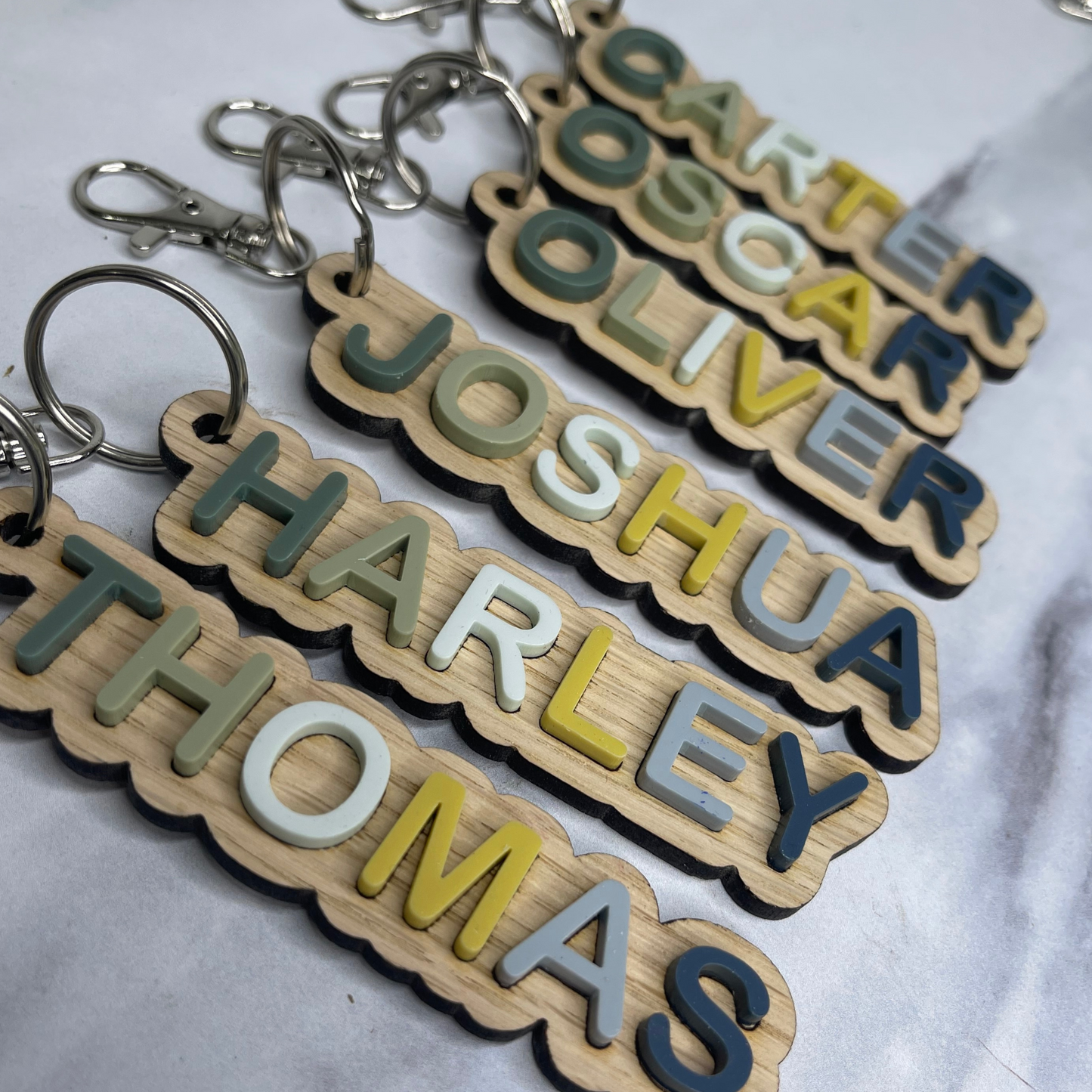 Custom Name Keyring - Harwill & Fox