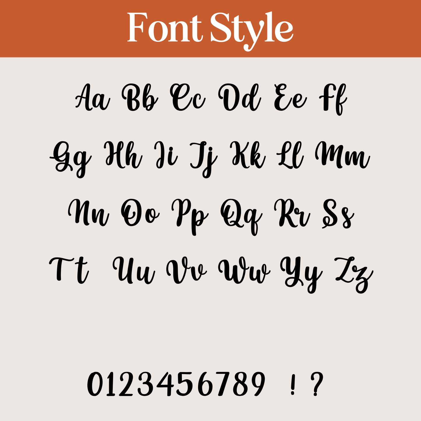 Custom Text Acrylic Cake Charm - Harwill & Fox