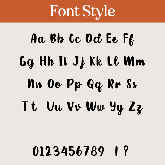 Custom Text Acrylic Cake Charm - Harwill & Fox