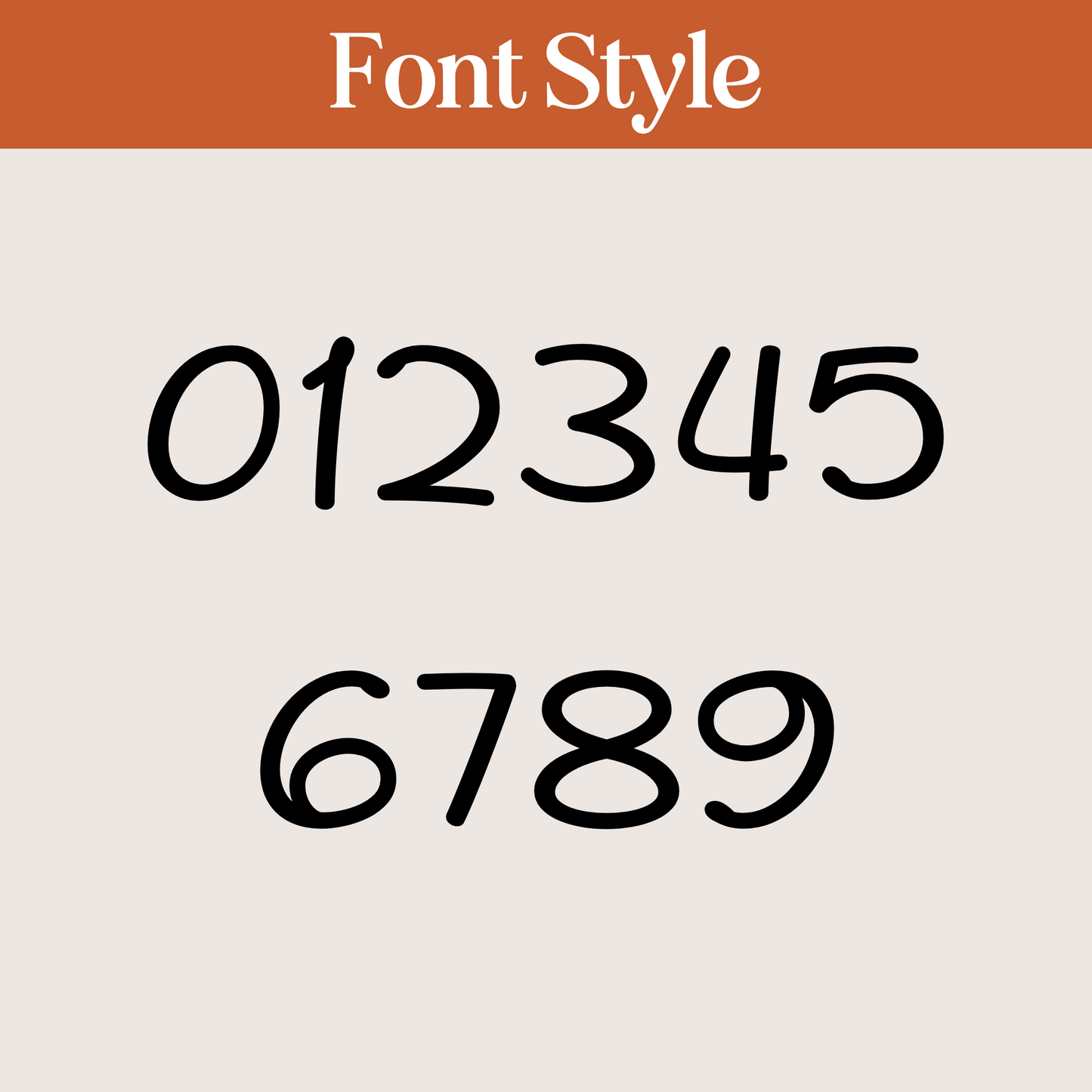 Custom Age Acrylic Cake Charm - Harwill & Fox