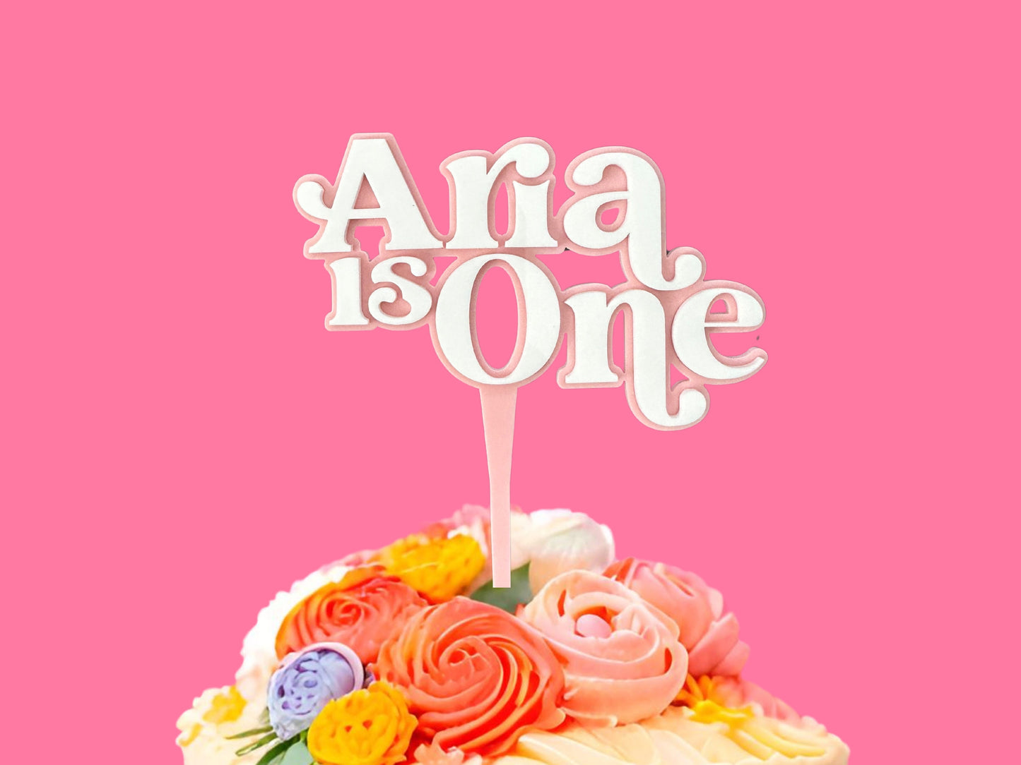 Personalised Cake Topper - Harwill & Fox