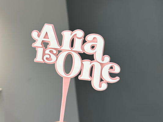 Personalised Cake Topper - Harwill & Fox