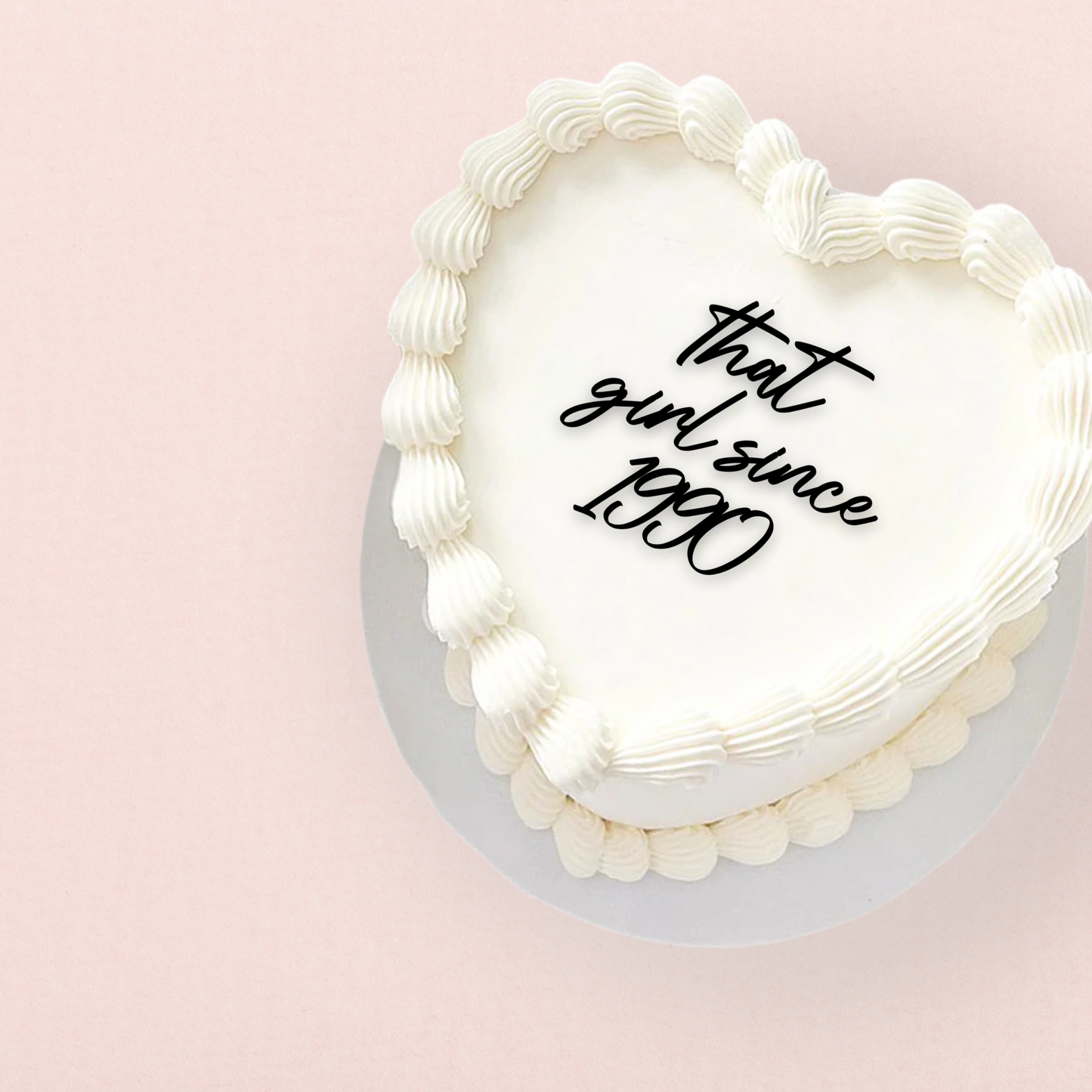 That Girl Since Cake Charm - Harwill & Fox