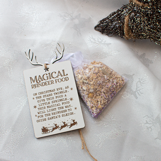 Reindeer Food Tag - Harwill & Fox