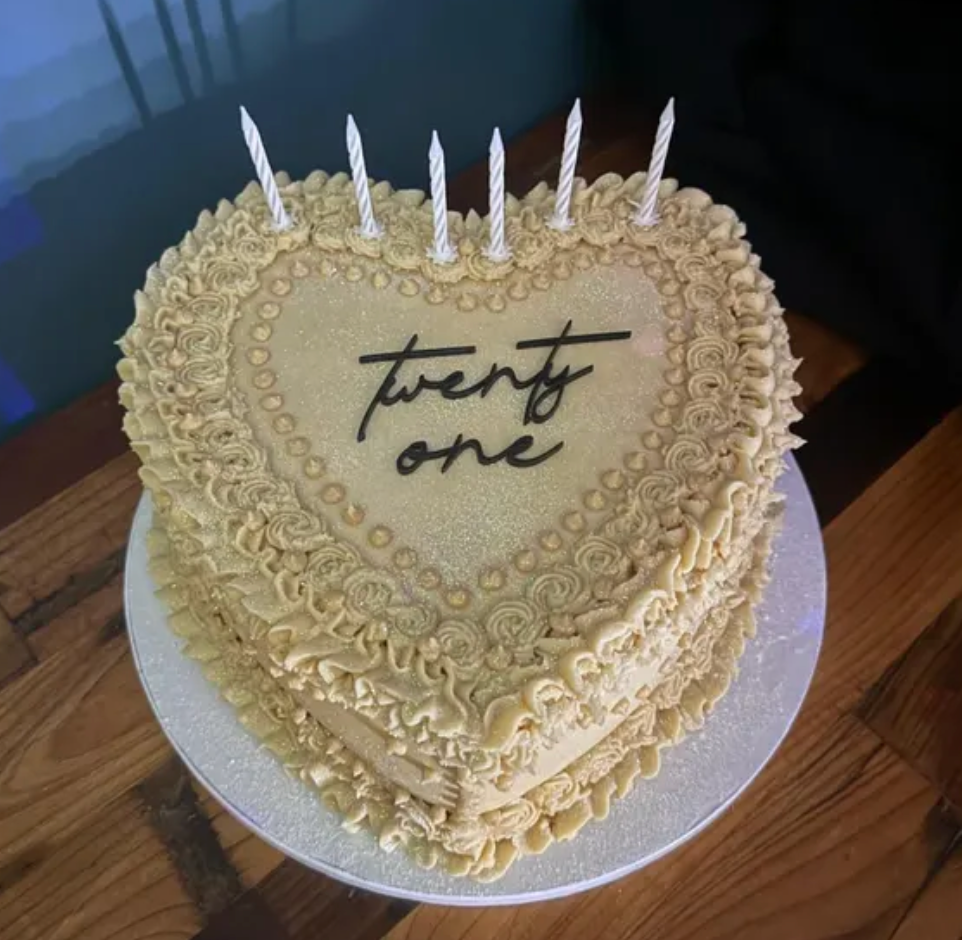 Custom Text Acrylic Cake Charm - Harwill & Fox