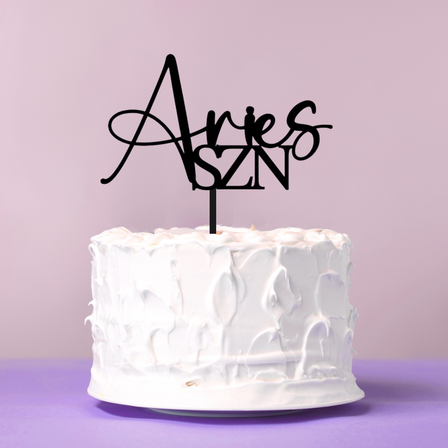 aries szn cake topper