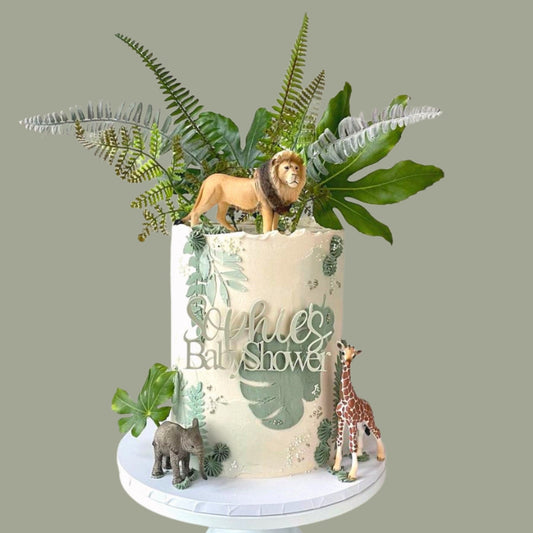 Baby Shower Personalised Acrylic Cake Charm - Harwill & Fox