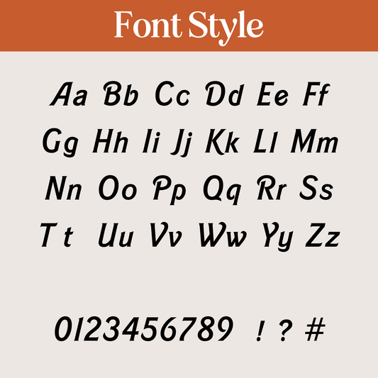 Custom Text Acrylic Cake Topper - Harwill & Fox