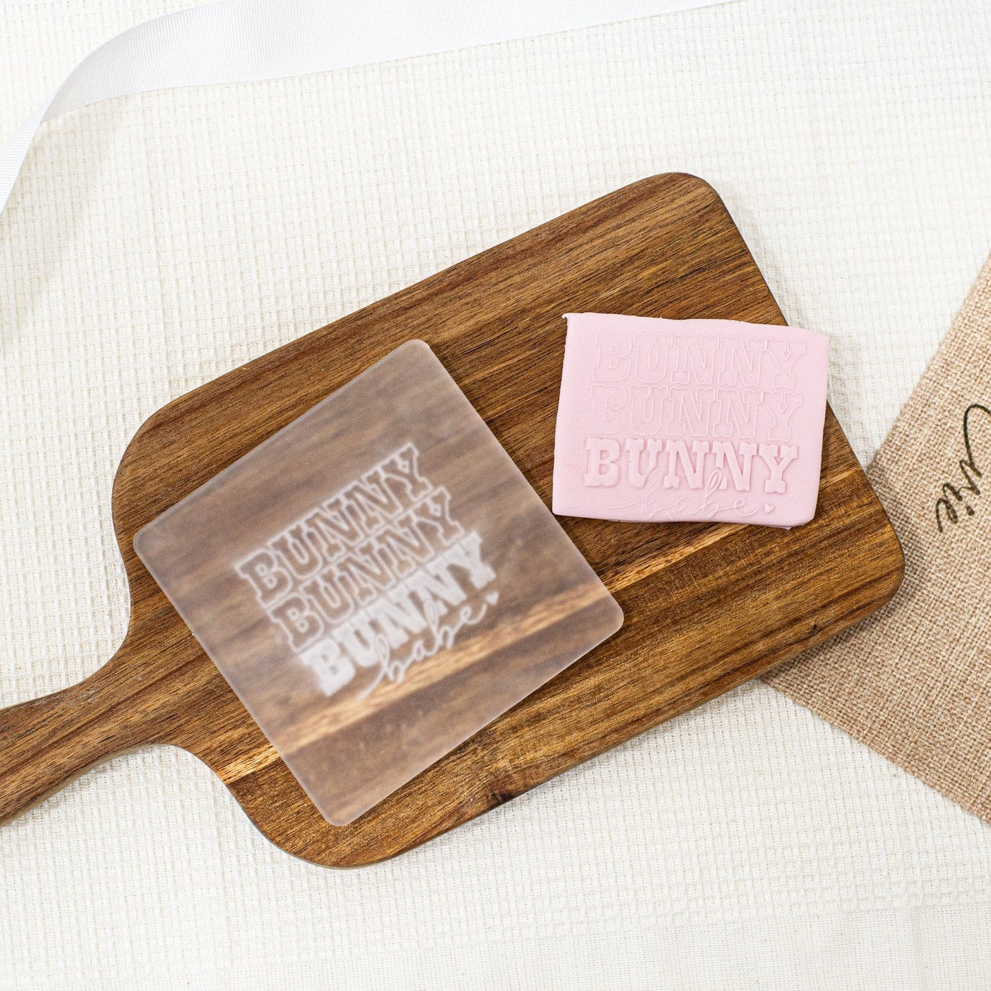 Bunny Babe Fondant Embosser - Harwill & Fox