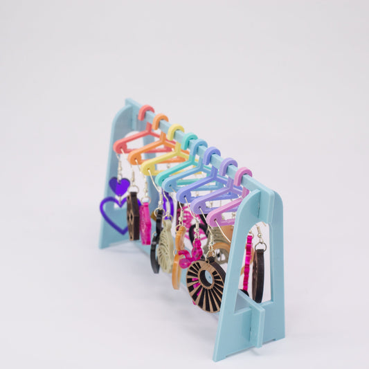 Blue Earring Storage Holder - Harwill & Fox