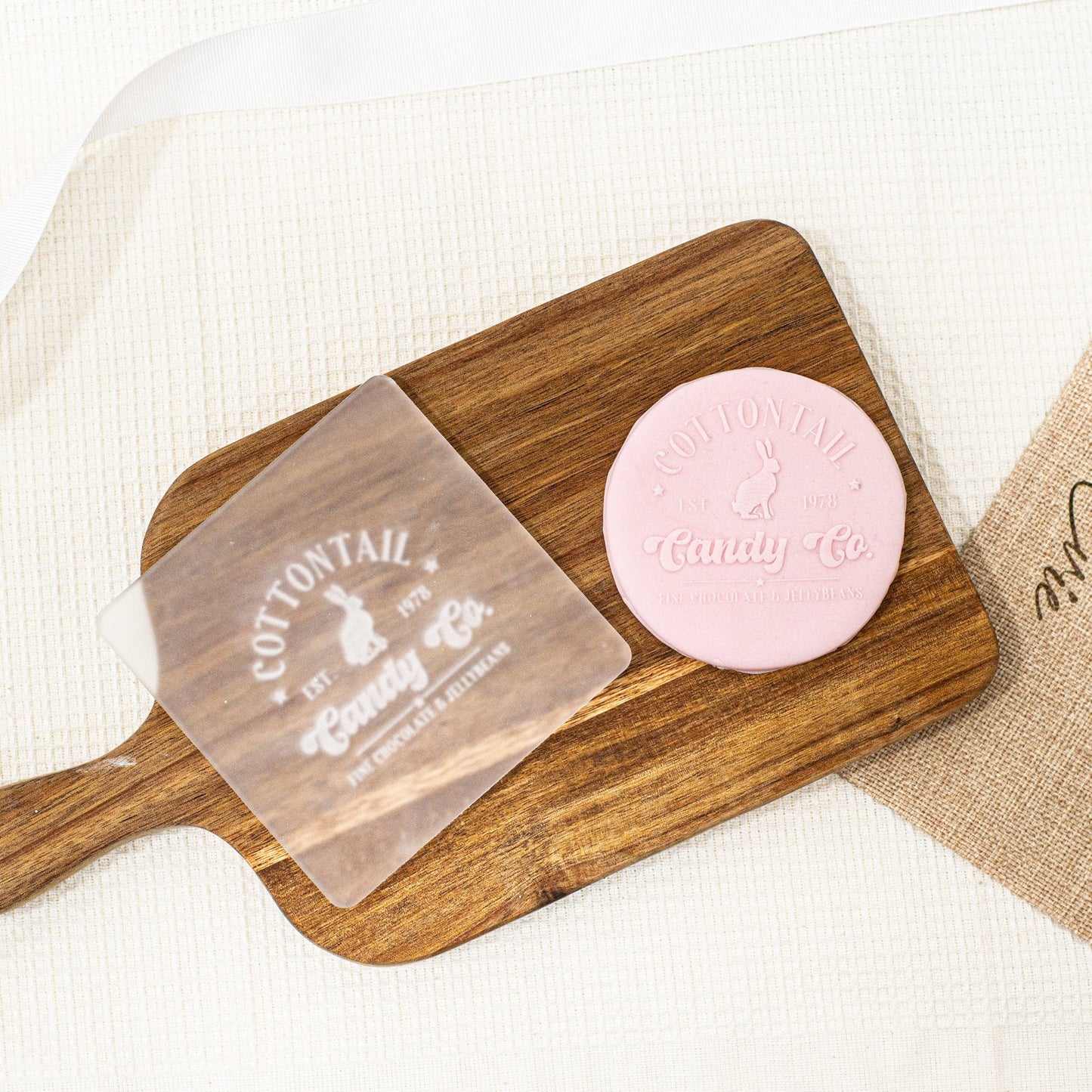 Cotton Tail Fondant Embosser - Harwill & Fox
