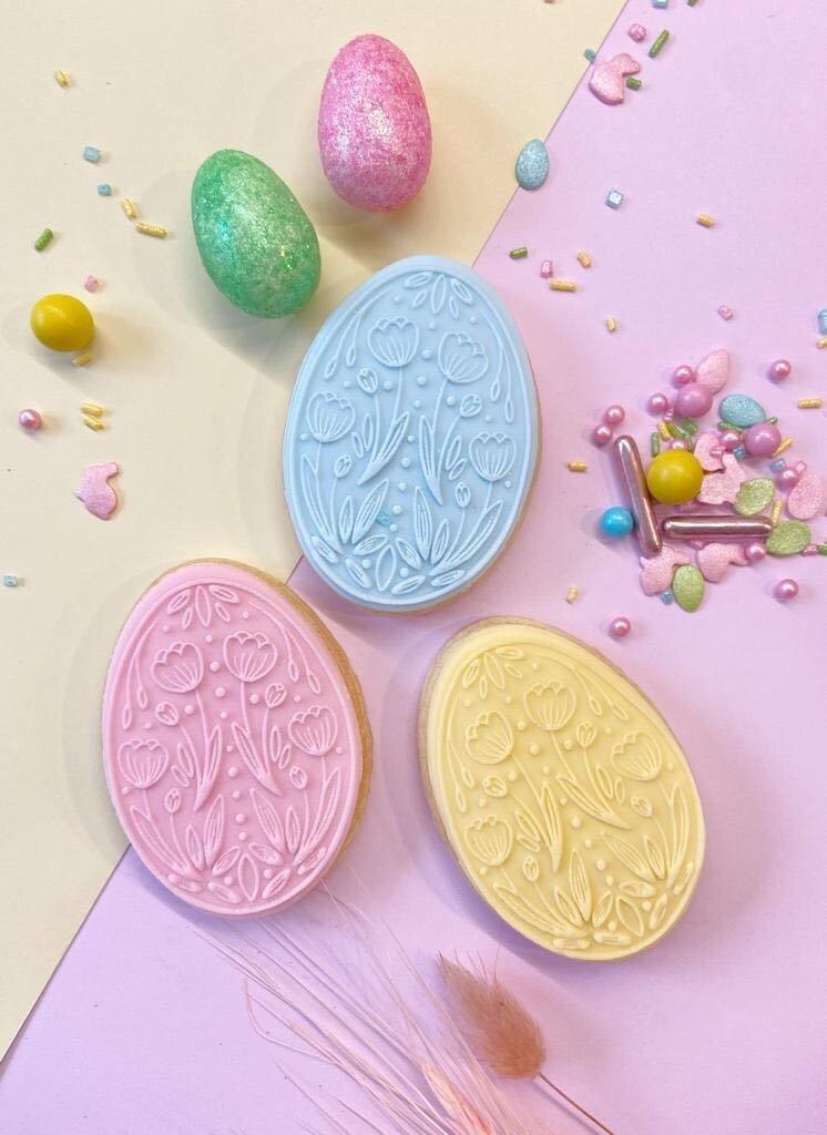 Easter Egg Fondant Embosser - Harwill & Fox