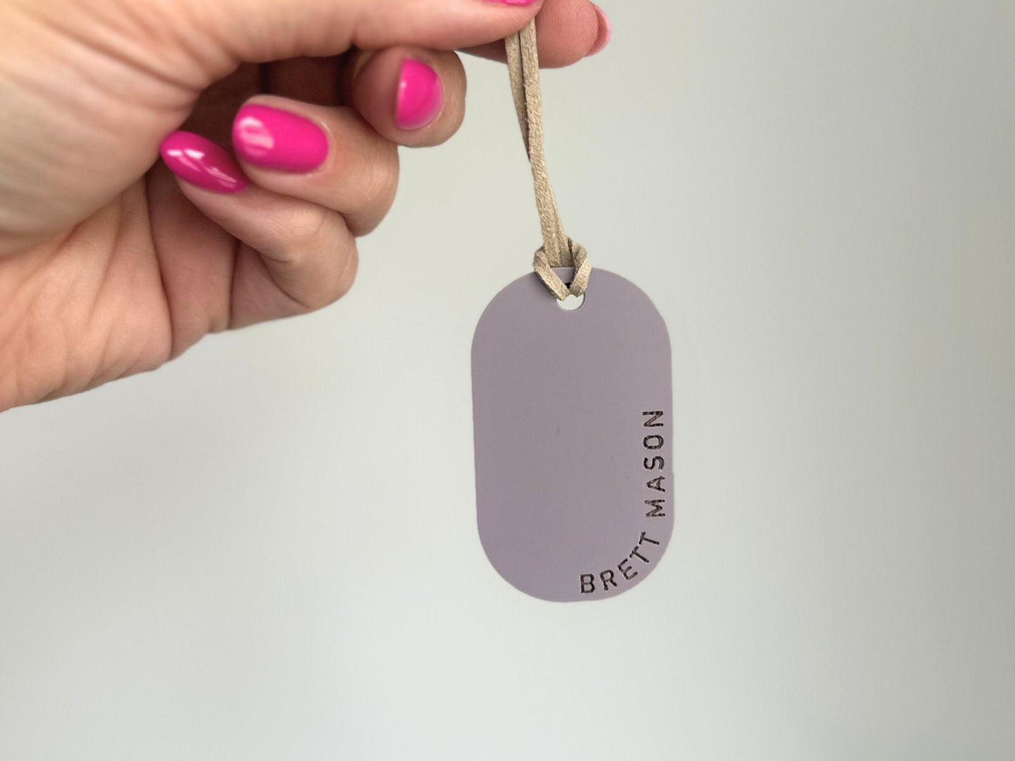 Luxury Oval Luggage Tag for Bags - Harwill & Fox