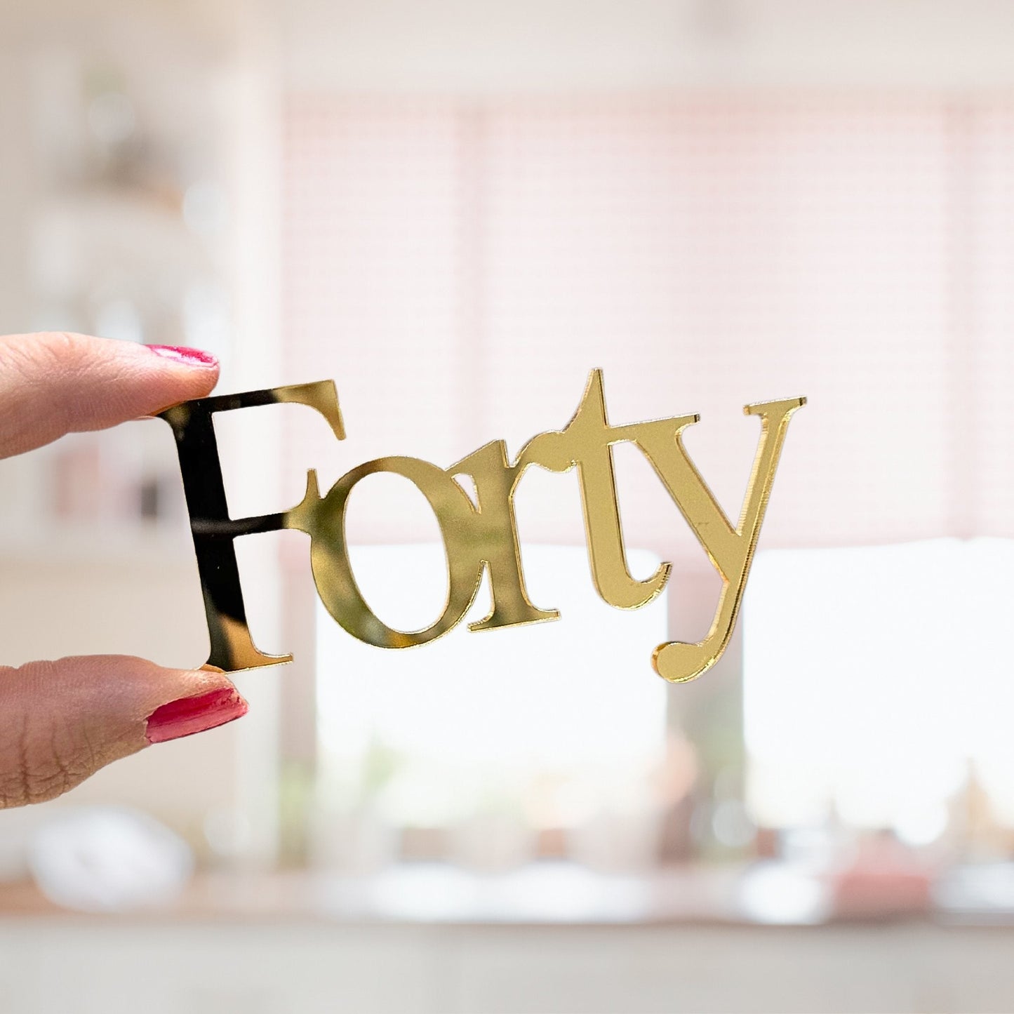 Age Word Cake Charm - Harwill & Fox