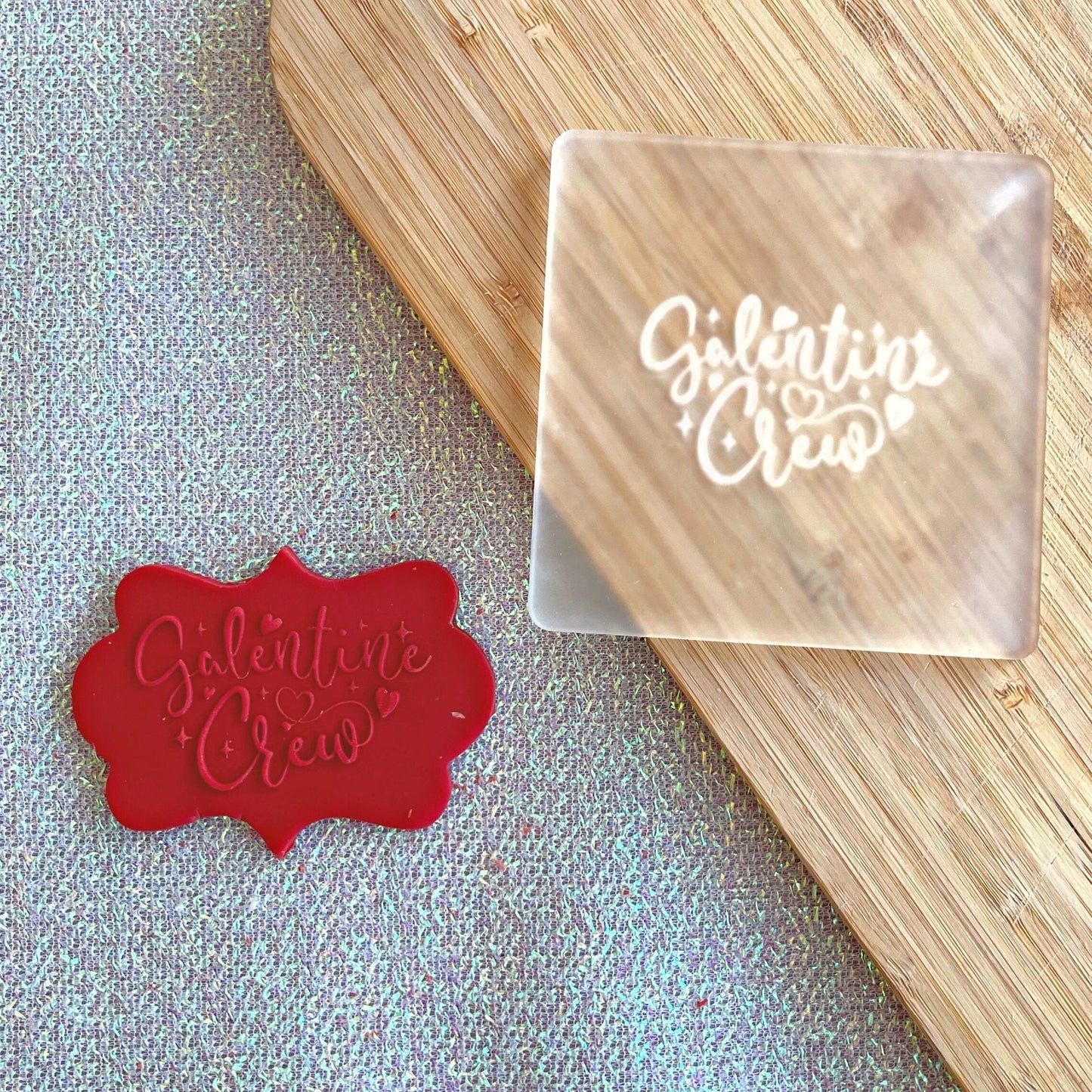 Galentine Crew Fondant Embosser - Harwill & Fox