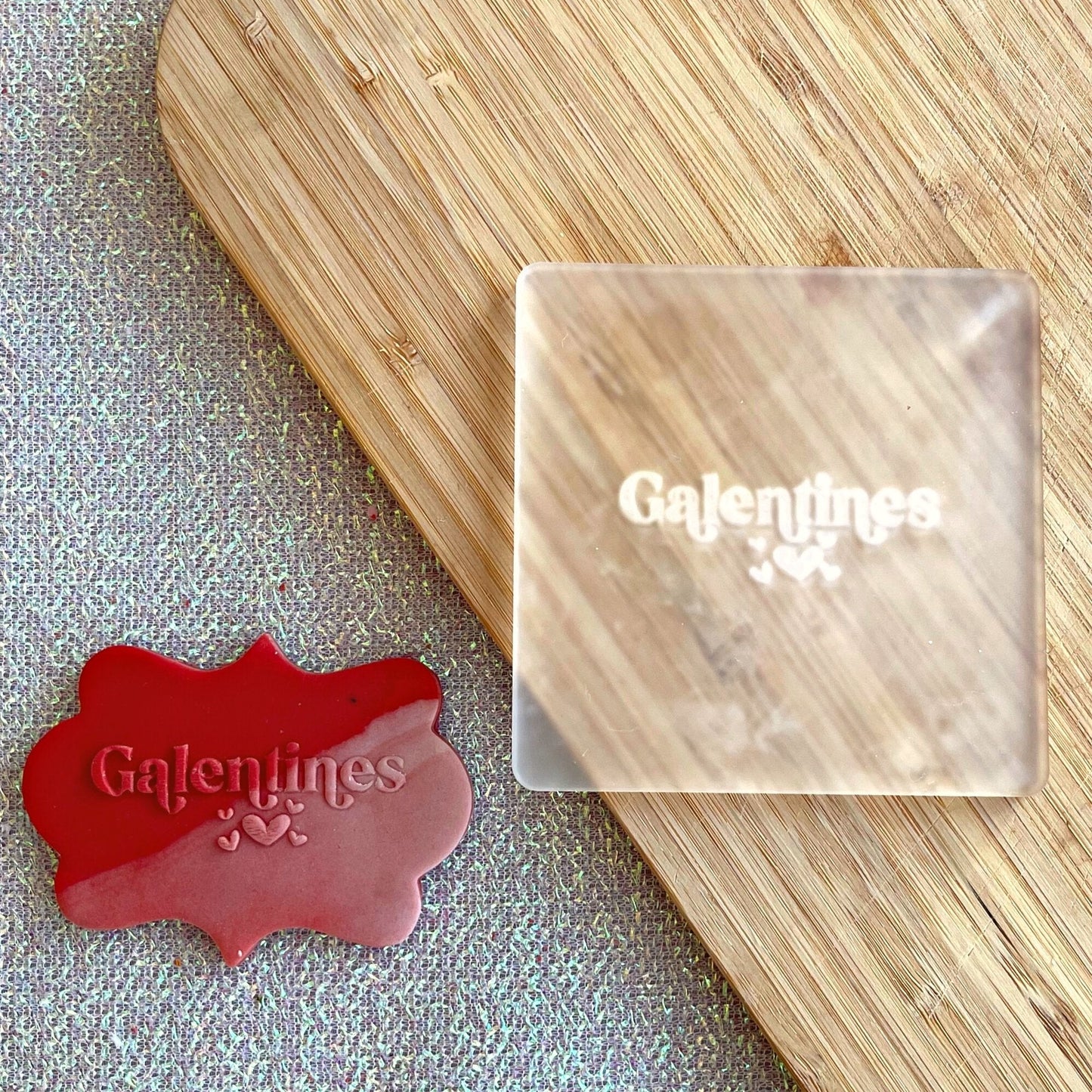 Galentines Fondant Embosser - Harwill & Fox