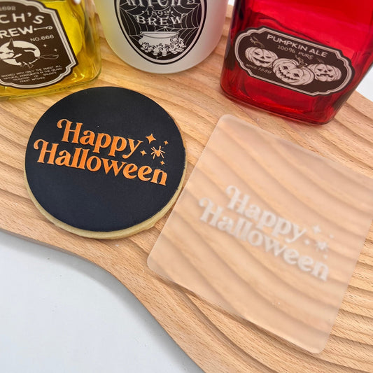 Happy Halloween Embosser - Harwill & Fox