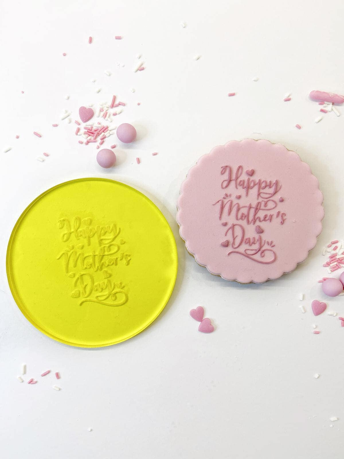 Happy Mothers Day Design Fondant Embosser - Harwill & Fox