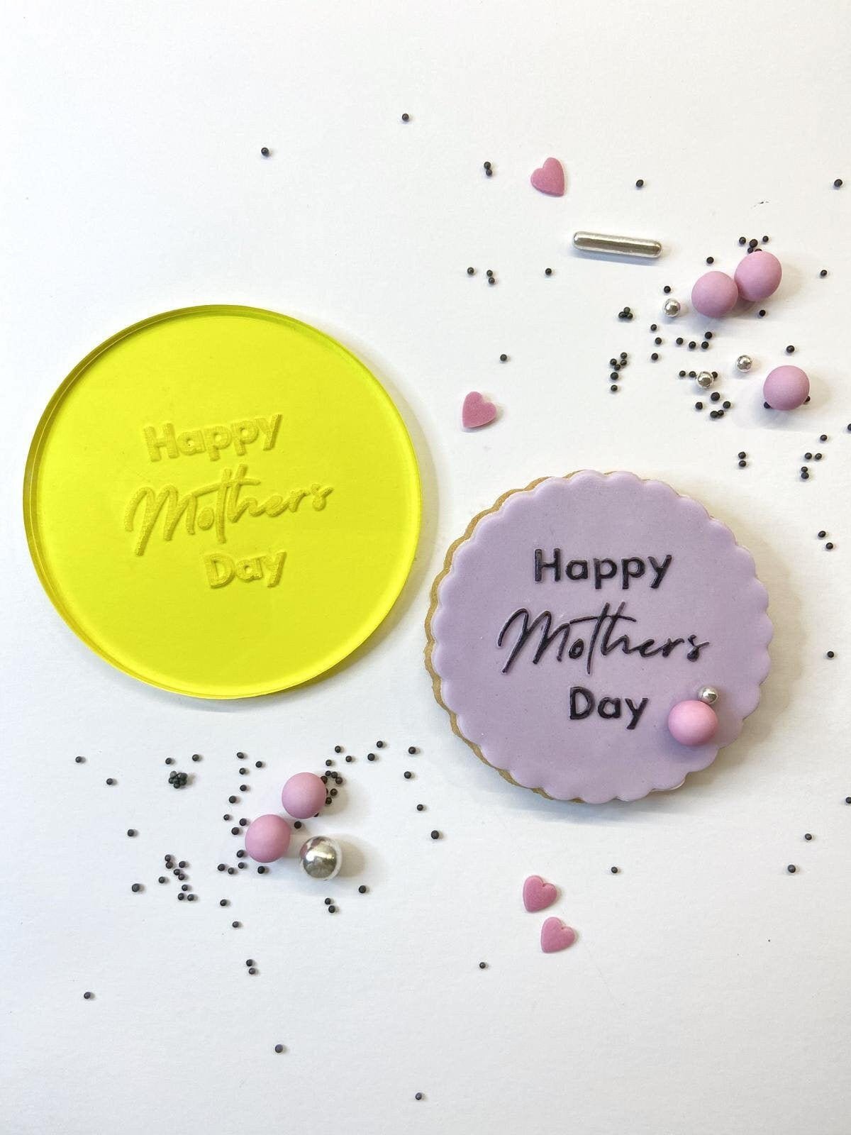 Happy Mothers Day Fondant Embosser - Harwill & Fox