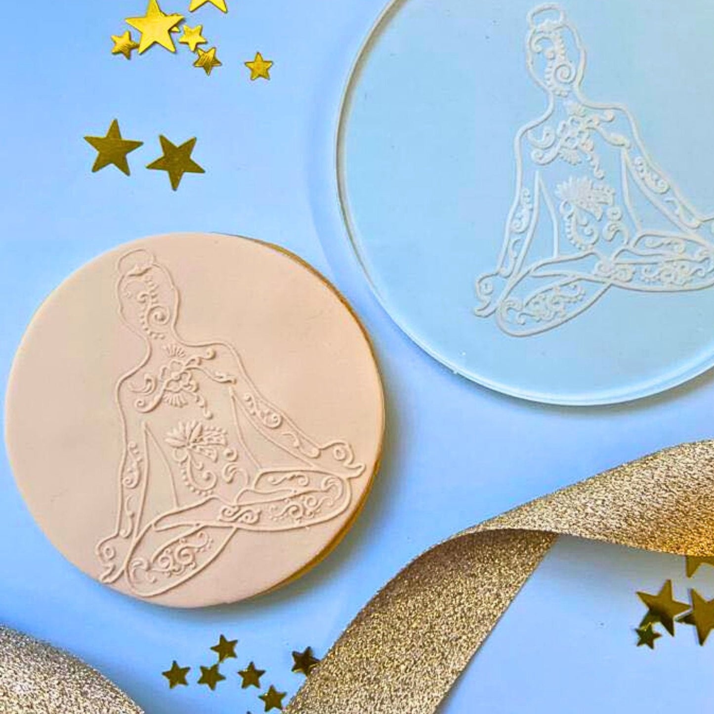 Meditate Fondant Embosser - Harwill & Fox