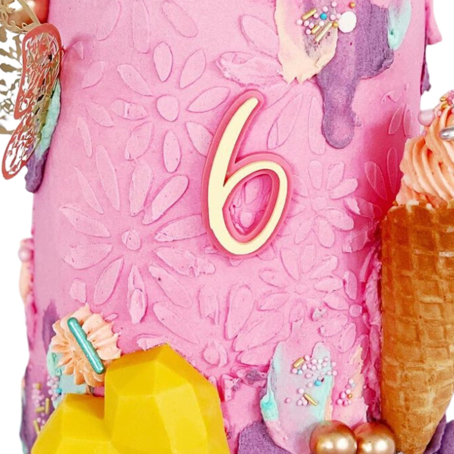 Double Layer Name Topper & Age Charm - Harwill & Fox