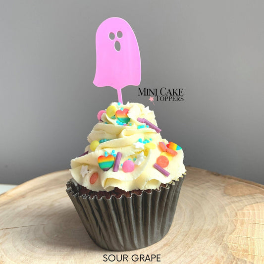 Pastel Ghost Halloween Cupcake Toppers - Harwill & Fox