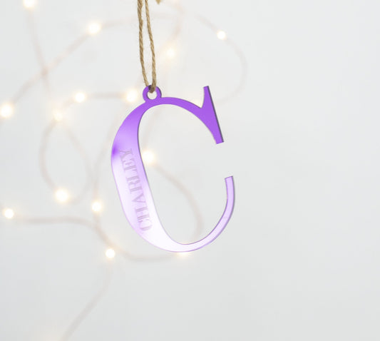 Personalised Initial Bauble - Harwill & Fox