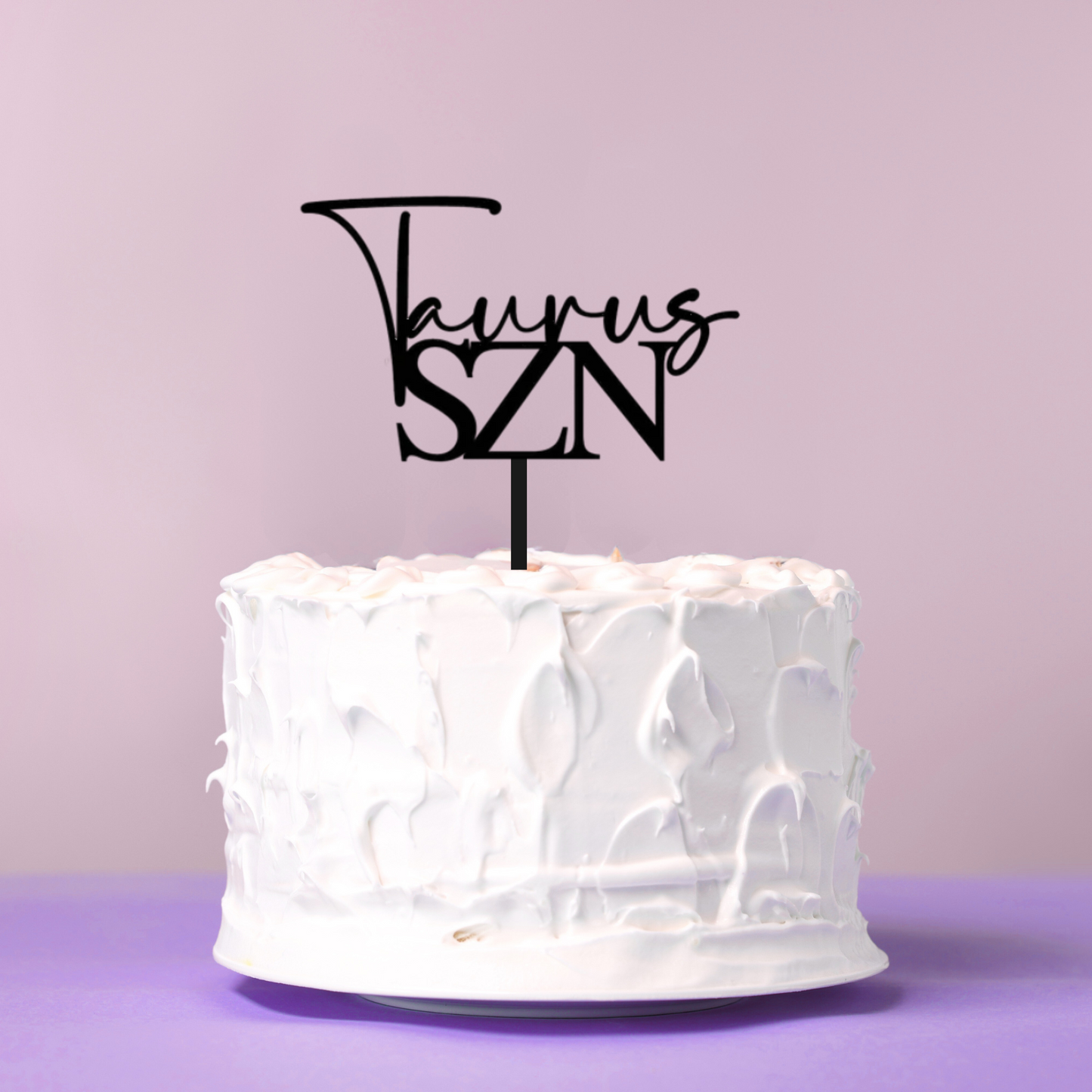 Taurus SZN Cake Topper