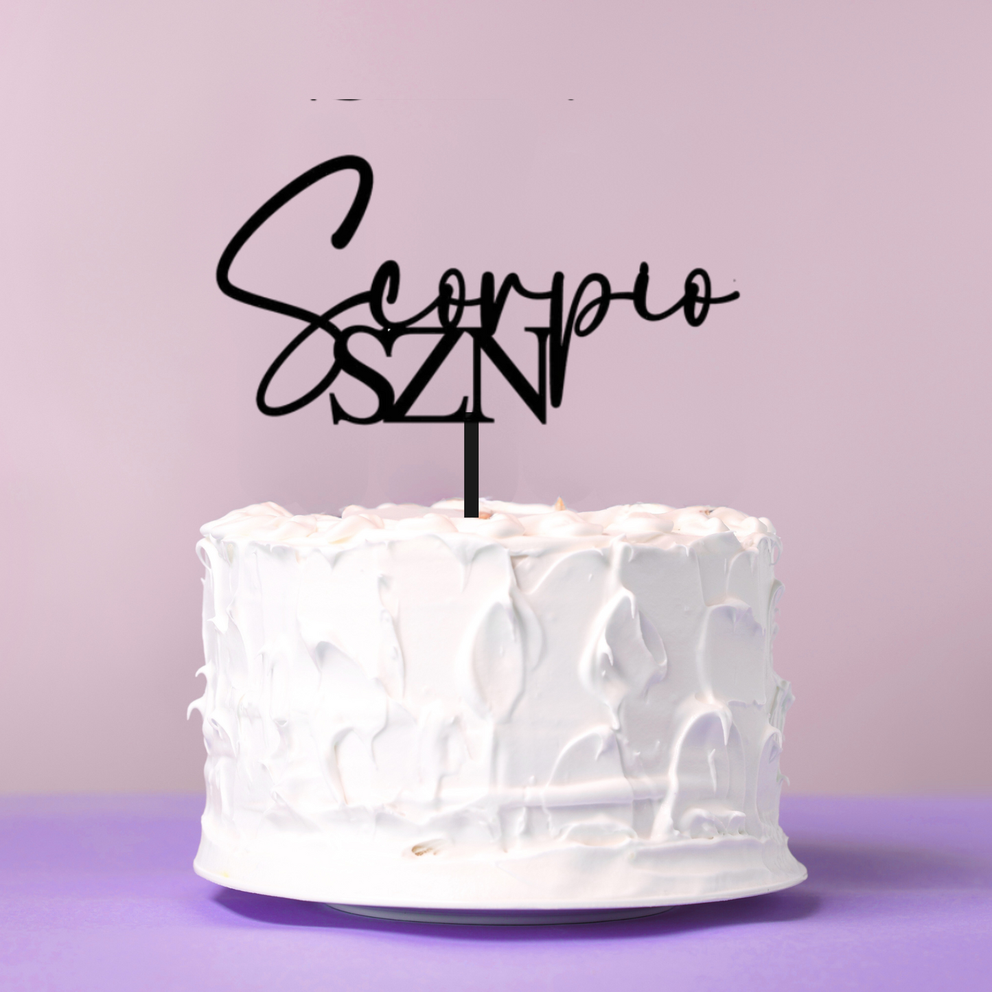 Scorpio SZN Cake Topper