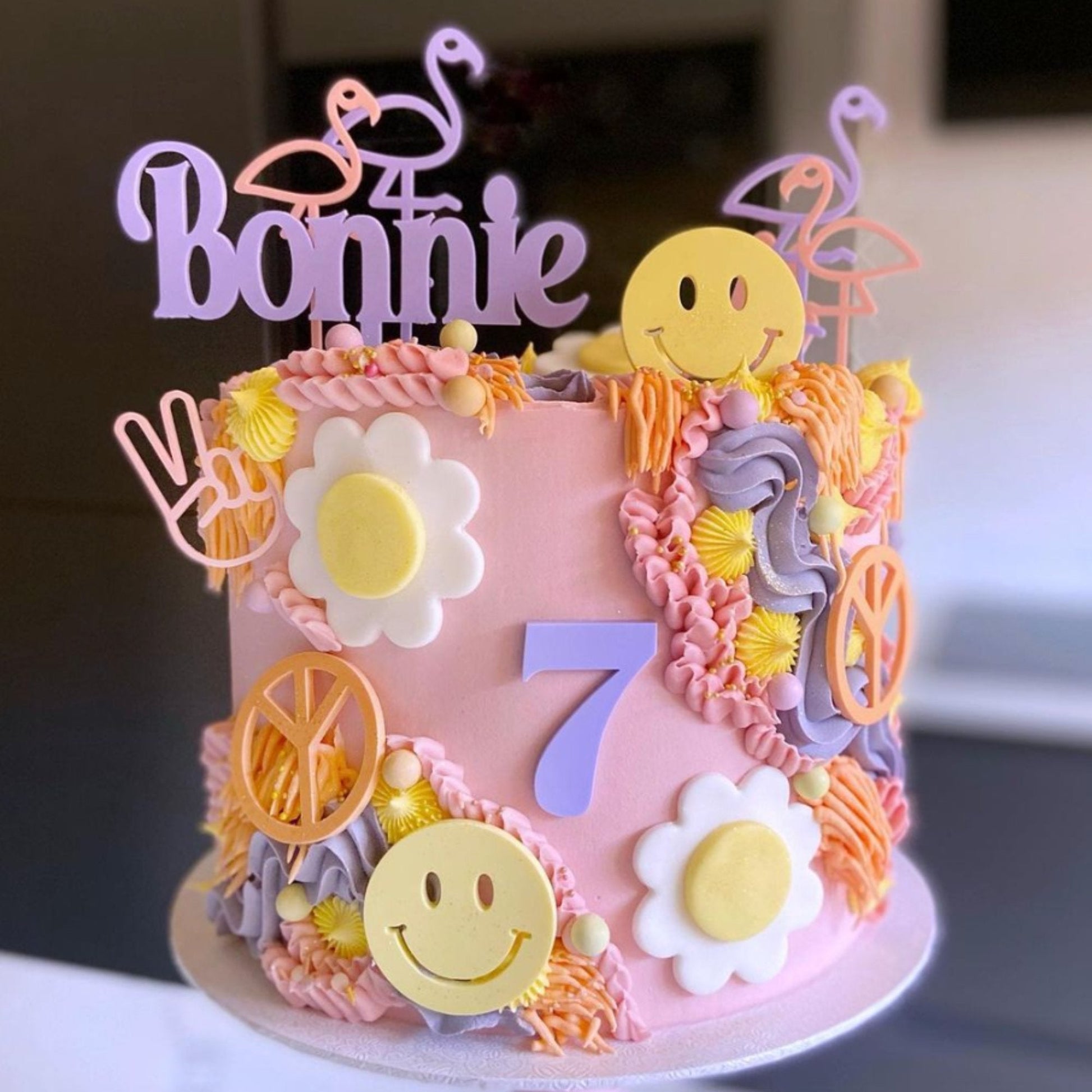 Retro Theme Cake Topper Pack - Harwill & Fox