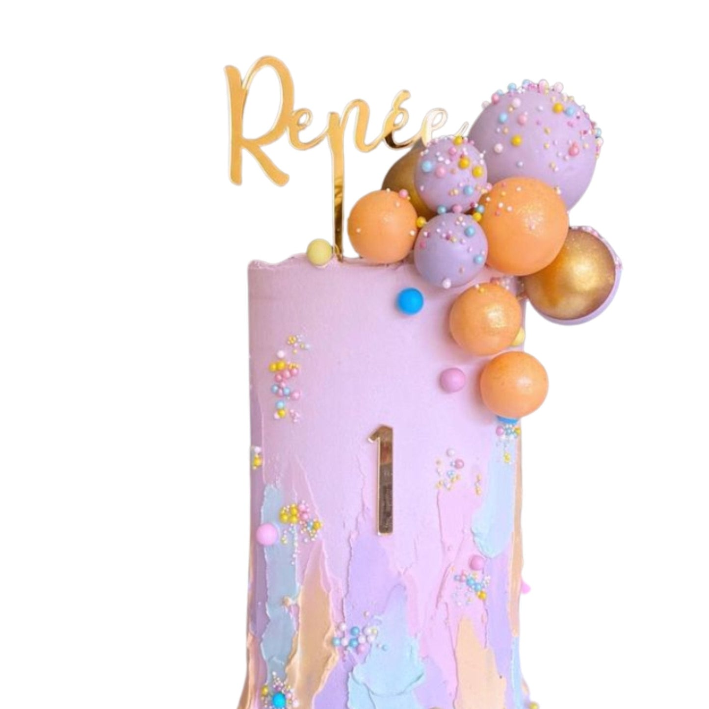 Name Topper and Age Charm Pack - Harwill & Fox