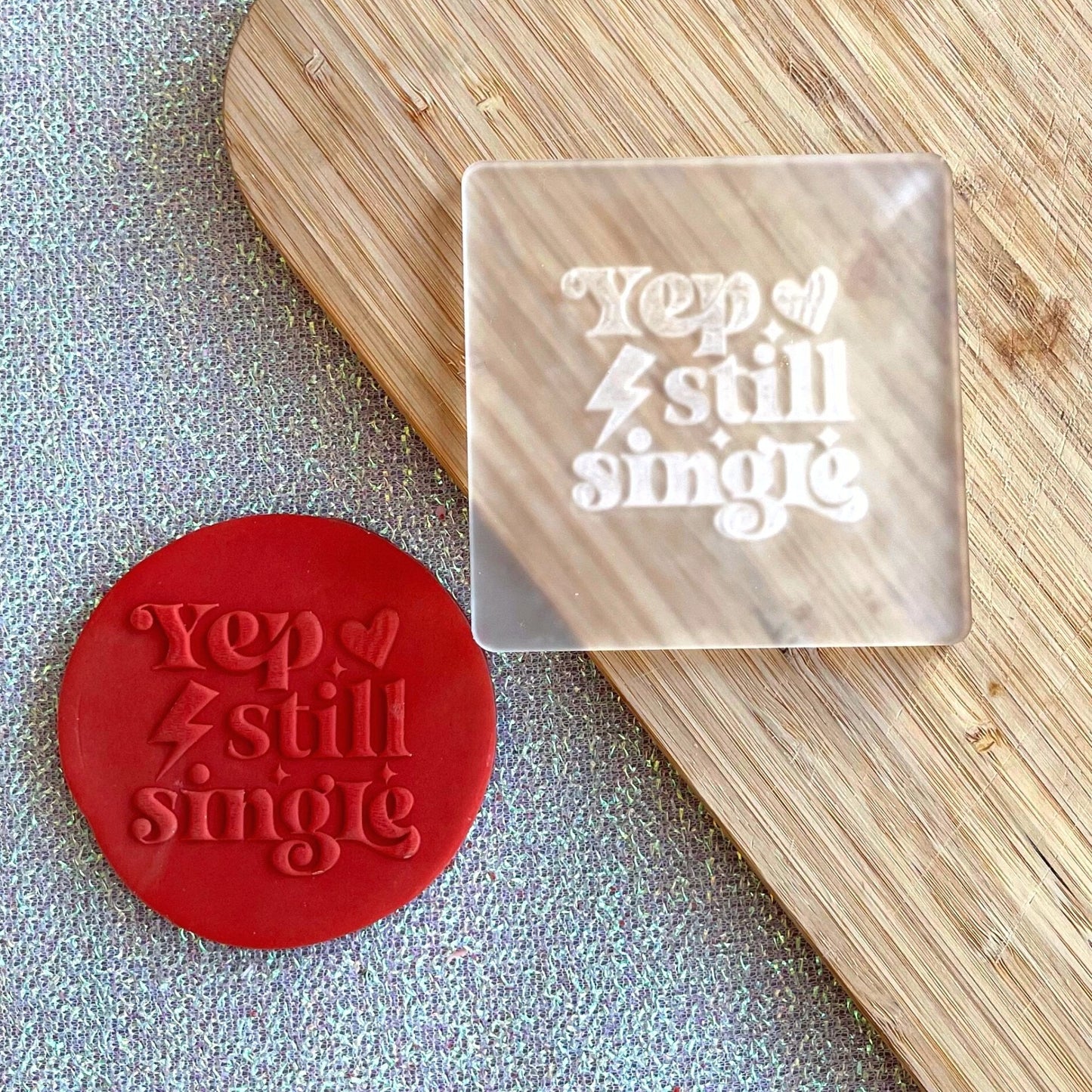 Still Single Fondant Embosser - Harwill & Fox