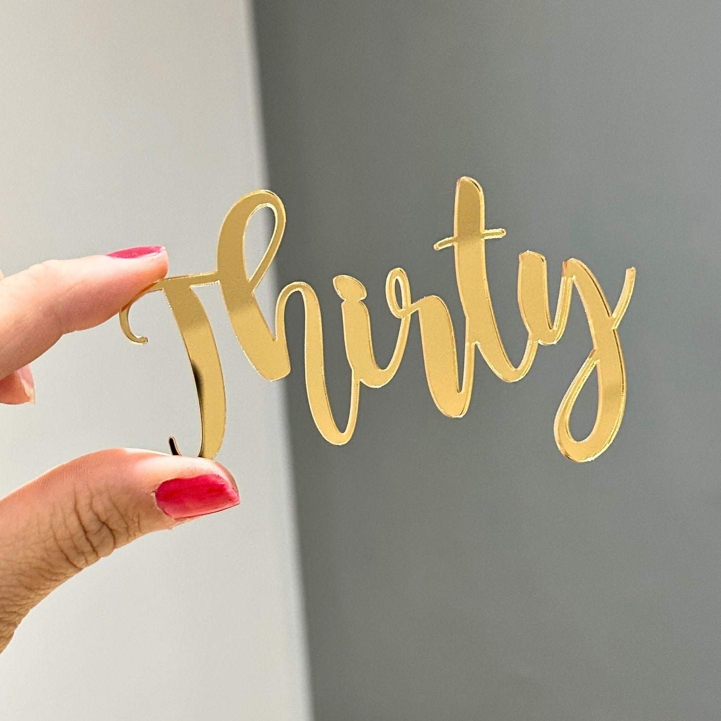 Thirty Cake Charm - Harwill & Fox