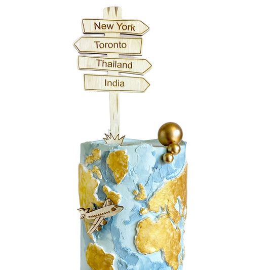 Travel Theme Cake Accessory Pack - Harwill & Fox