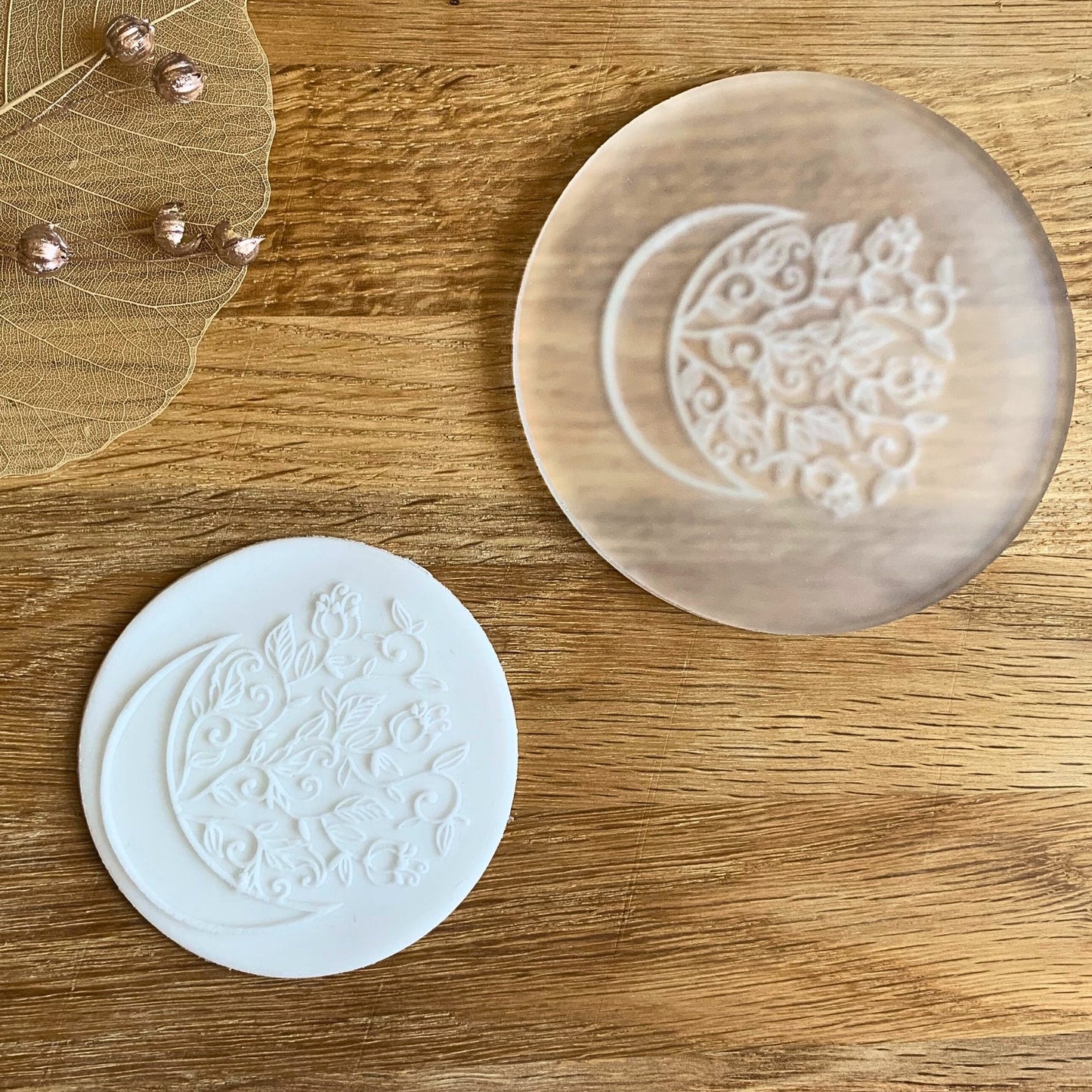 Whimsical Moon Fondant Embosser - Harwill & Fox