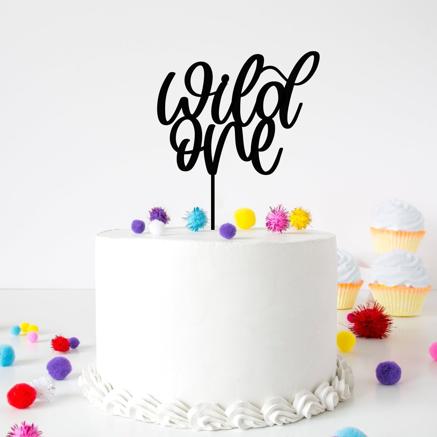 Wild One Acrylic Cake Topper - Harwill & Fox