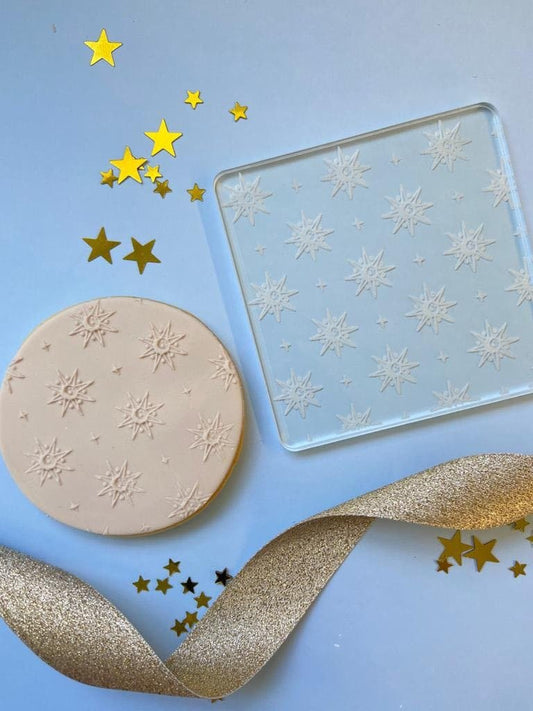 Zodiac Chakra Stars Fondant Embosser - Harwill & Fox