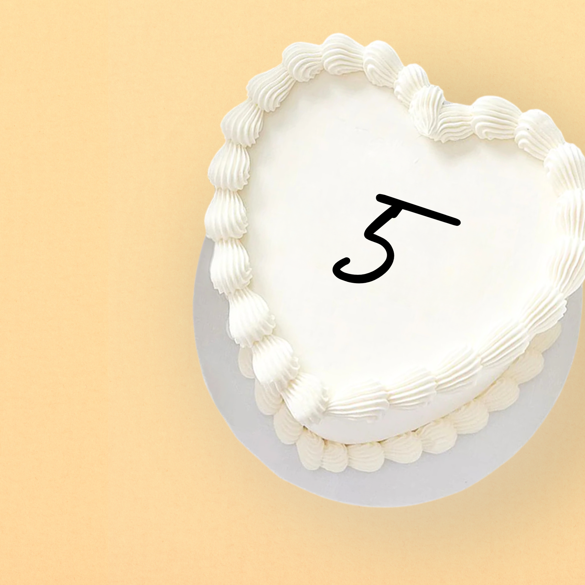 Custom Age Acrylic Cake Charm - Harwill & Fox