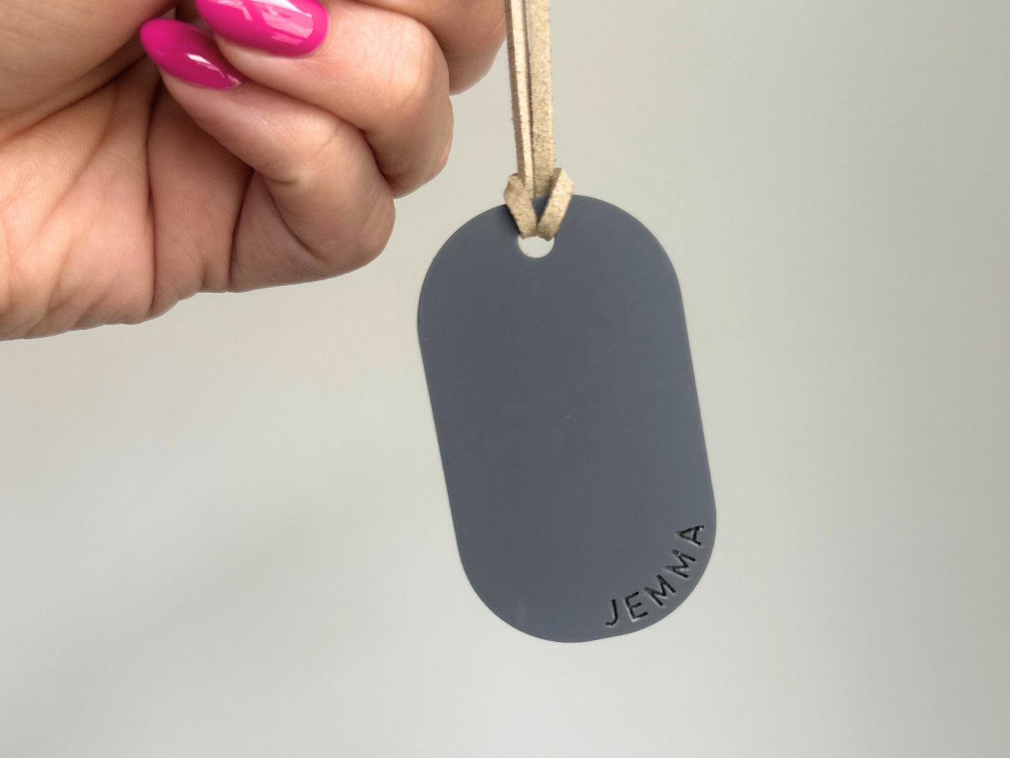 Luxury Oval Luggage Tag for Bags