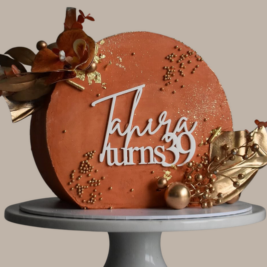 Name Turns Age Cake Charm