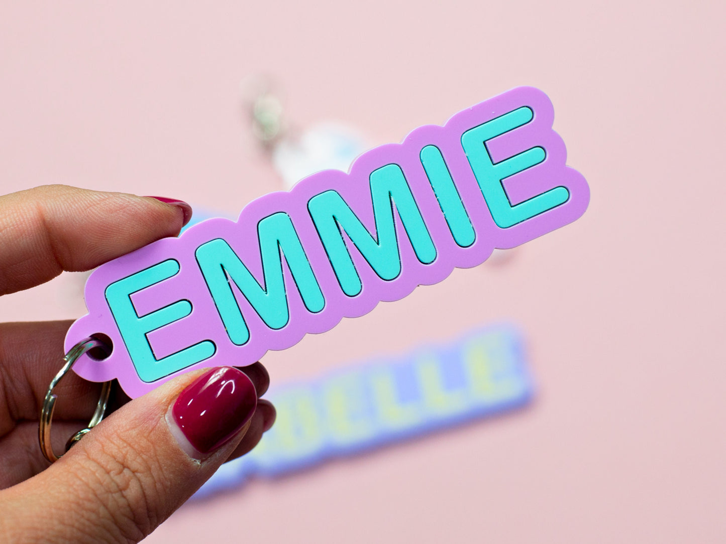 Personalised Name Keyring